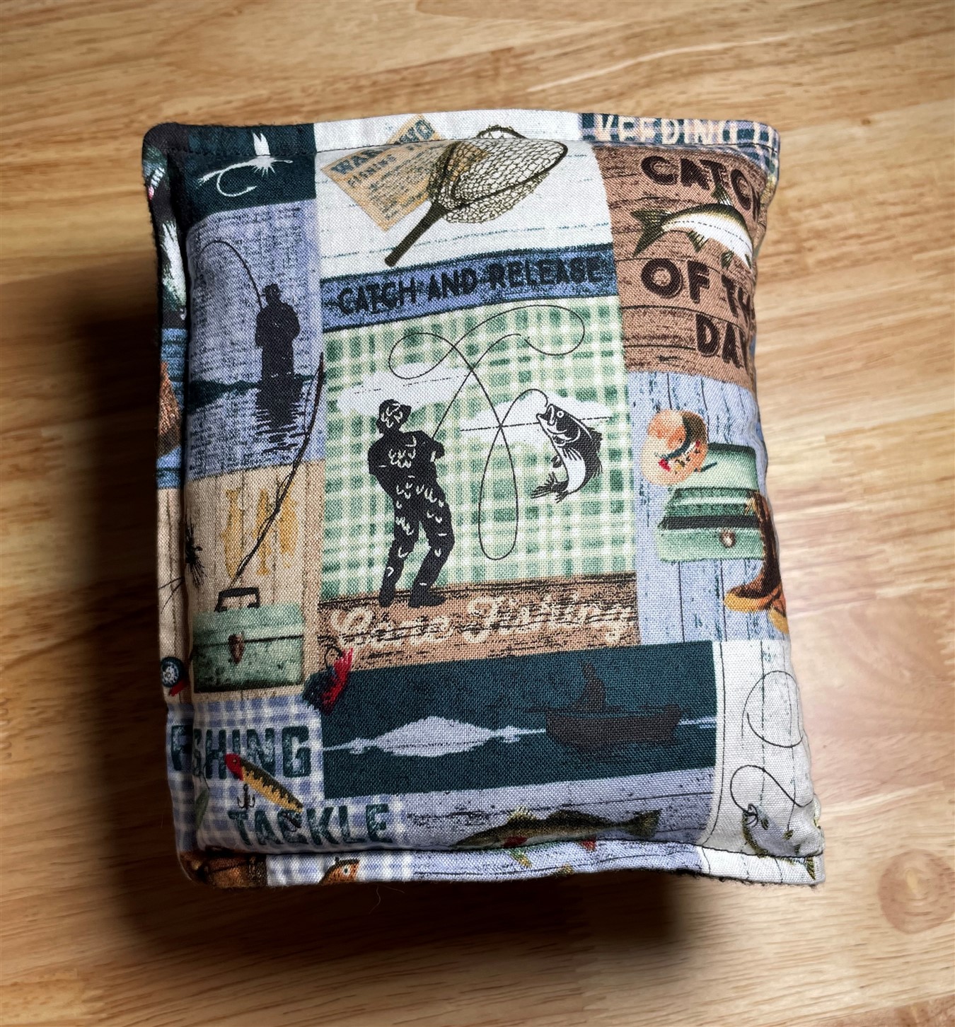 Fishing Themed Large Rice & Lavender Heat Pack